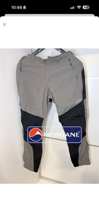 Чоловічі трекінгові штани montane оригінал size 32 дуже якісні невеликі сліди на чорному а так все ідеально