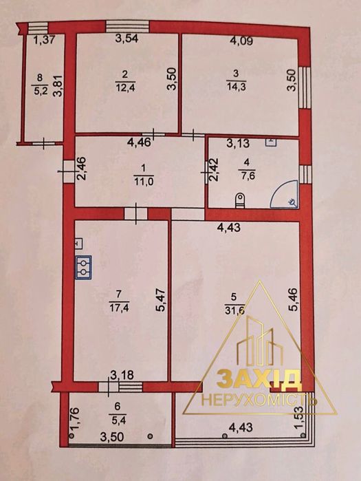 3 кімнатна Новобудова 105 кв.м ЗА СУПЕРЦІНОЮ
