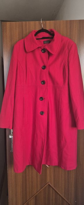 Celina Exclusive 46 wełniany płaszcz