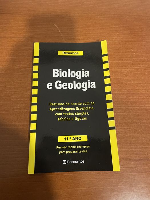 Livros para preparação de exame de biologia e geologia