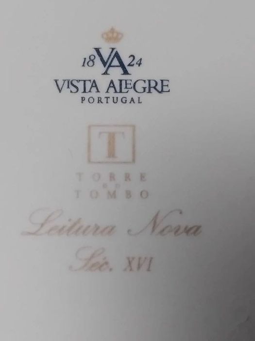 Bandeja Vista Alegre, “Torre do Tombo - Leitura Nova Séc. XVI”