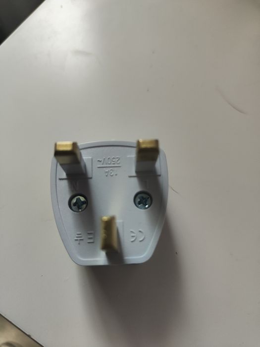 Adapter przejściówka prądu gniazdko UK Wielka Brytania gniazdo wtyczka