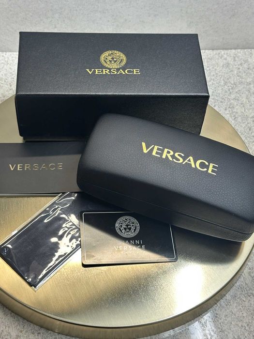 Очки Versace VE4361 532087 Biggie Леопард / Оригинальные очки Версаче Медуза