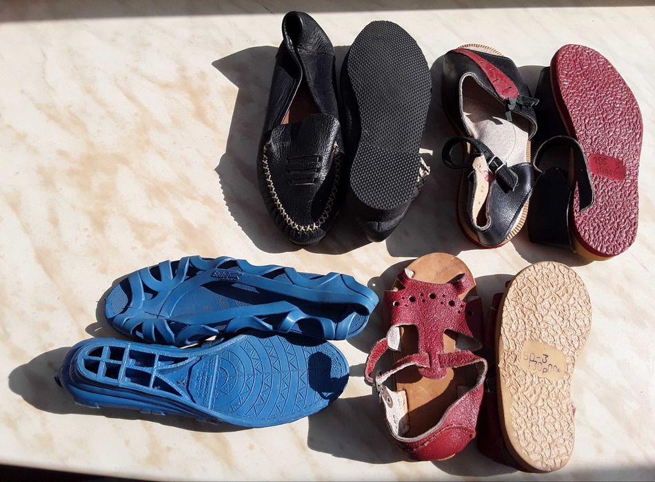 Весь лот - обувь СССР и Кубы тех времен для девочки - новая