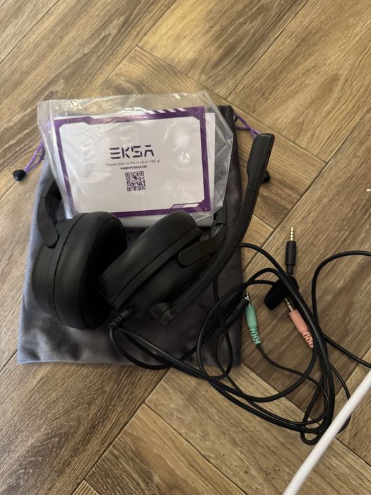 Sluchawki z mikrofonem eksa gaming