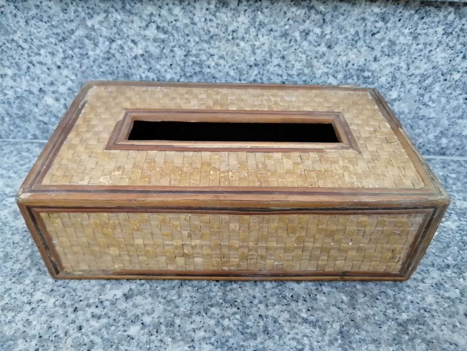 Chapa coca cola caixa bambu guarda napos relógio porta lápis e canetas