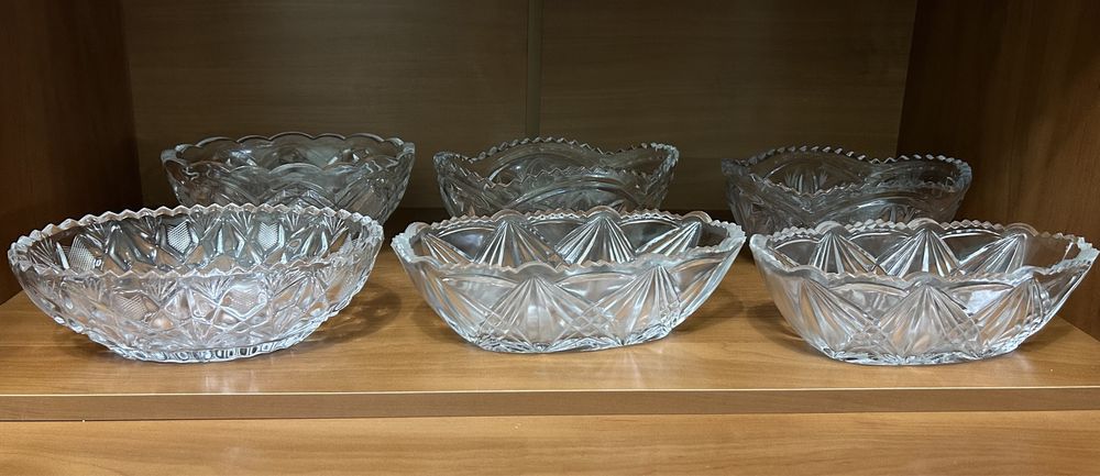 Салатник скляний, гарні салатники, посуд для кухні