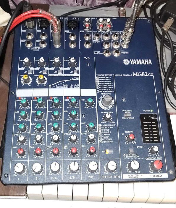 Мікшерний пульт Yamaha MG82CX (домашнє зберігання, ідеальний стан)