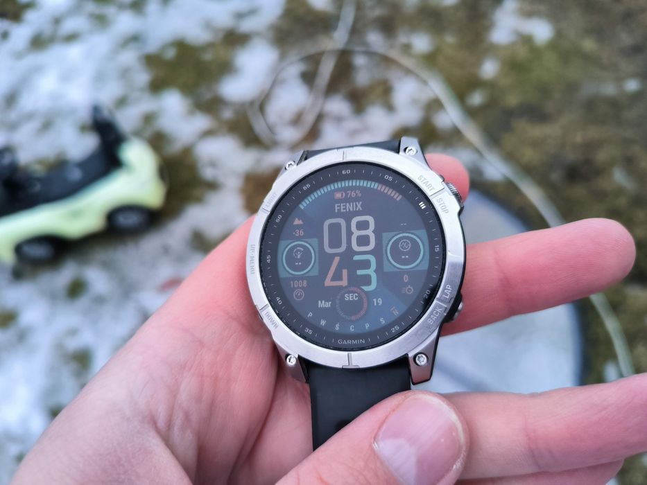 Топовий! Garmin Fenix 7 Silver 47mm