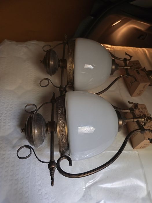 Candeeiros rústicos de teto