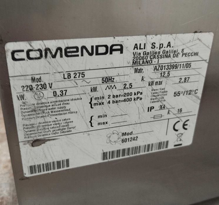Maquina de Lavar Loiça "COMENDA"