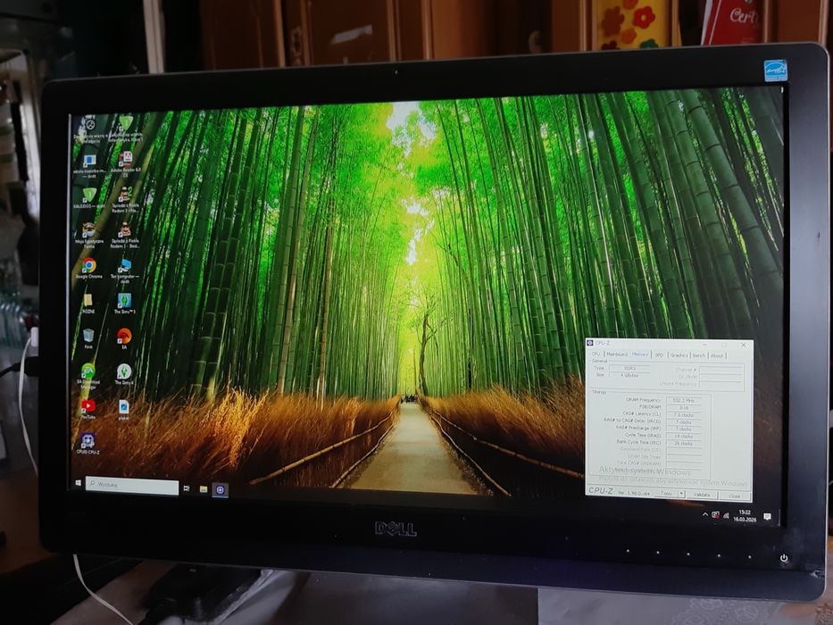 DELL ALL IN one 2w1 SDD250Gb Ram 4Gb wifi duża 23 cale matryca okazja