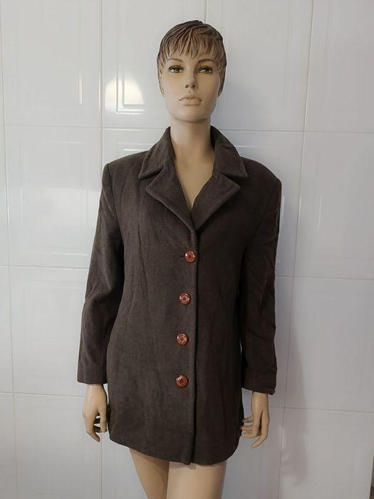 Casaco Fazenda. Senhora. Novo. XL