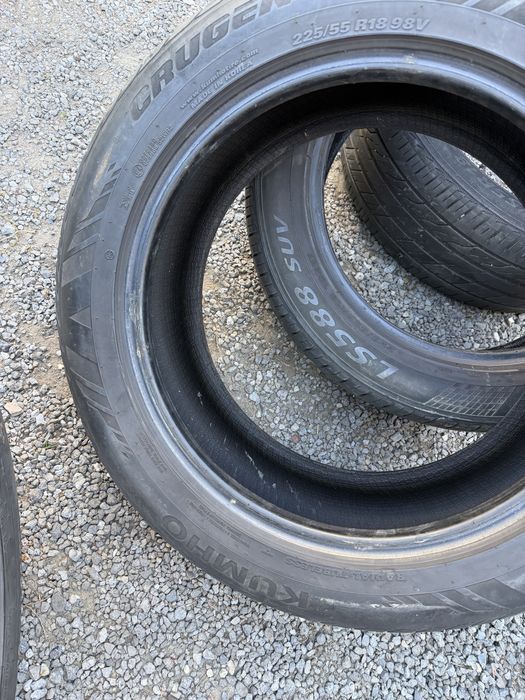 Opony letnie 225/55R18 2x6mm i 2x5mm  0122 i 4420 4szt