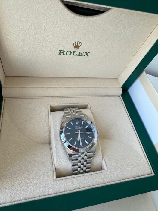 Rolex Datejust 41mm, Jubilee strap, Blue dial, from 2024 Original