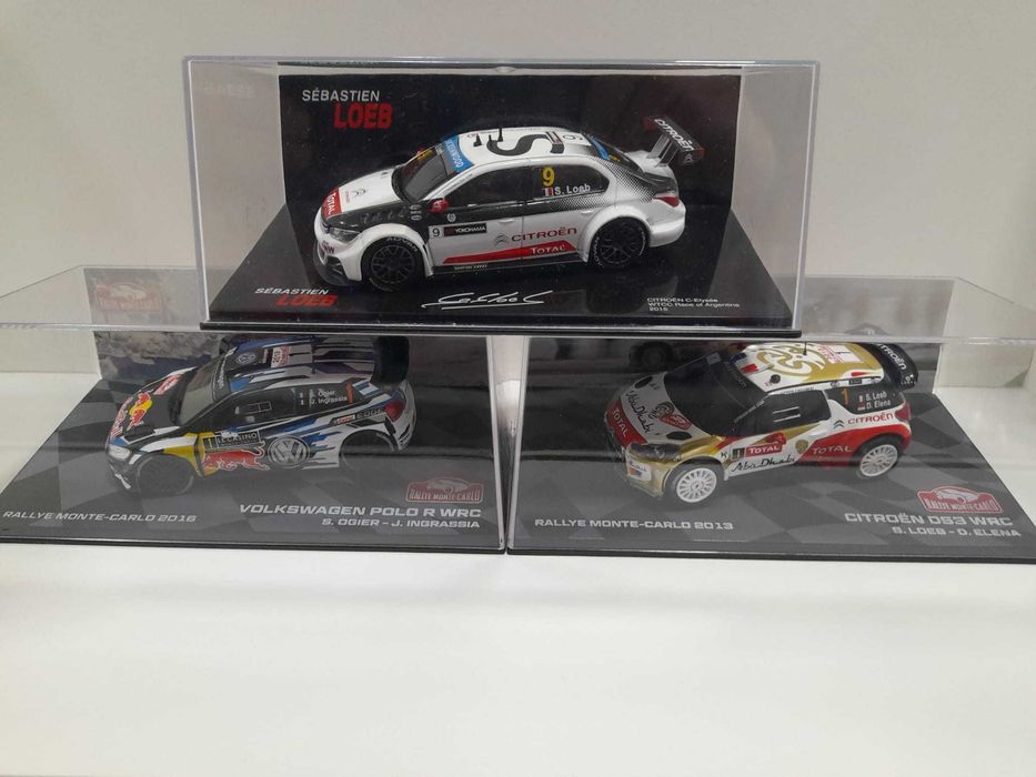 Sortido miniaturas de rally na escala 1/43 - ATUALIZADO