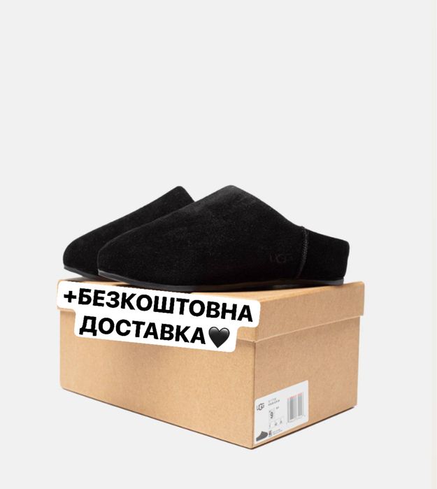 НАЙКРАЩА ЯКІСТЬ‼️Кросівки UGG Elea Slip-On Black (Чорна)ugg,угг,еліа с