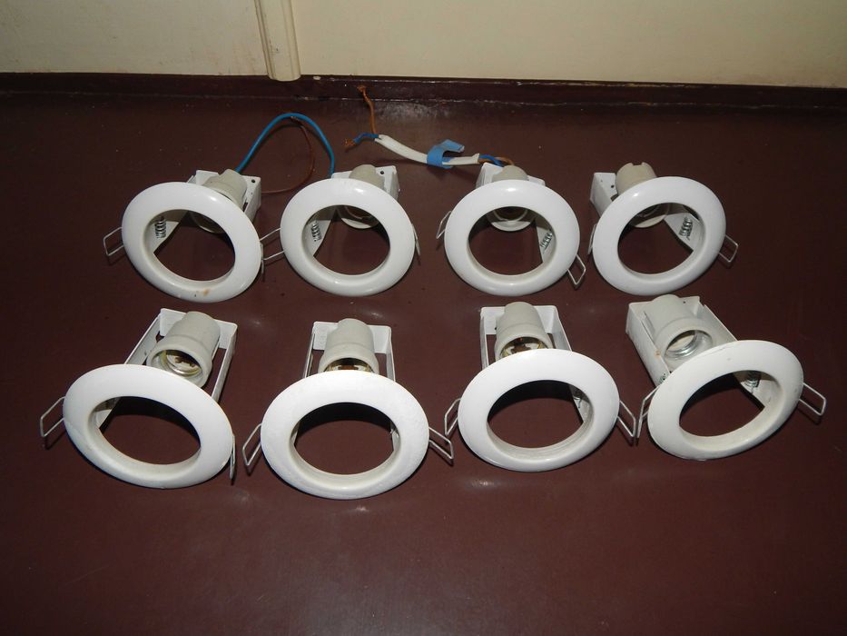 Софиты светильники точечные для ламп, софит, основание лампы 8 штук