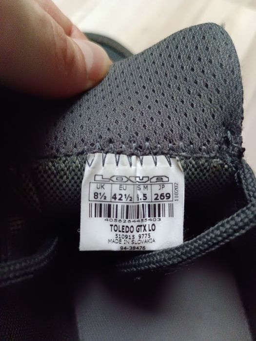 Buty trekkingowe górskie wodoodporne LOWA Gore-Tex rozmiar 42,5