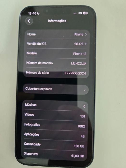 Iphone 13 midnight 128 Gb