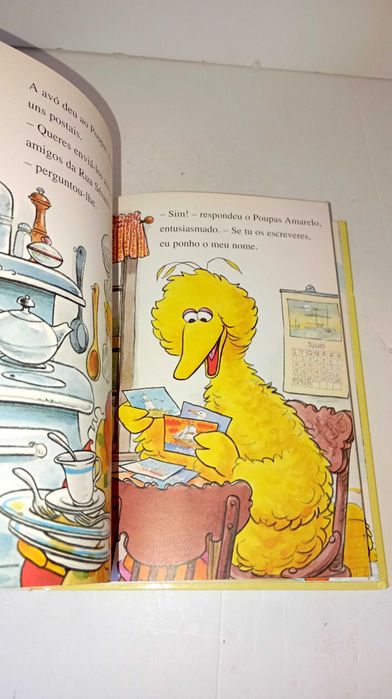 O Poupas Amarelo vai de férias  - Rua Sésamo