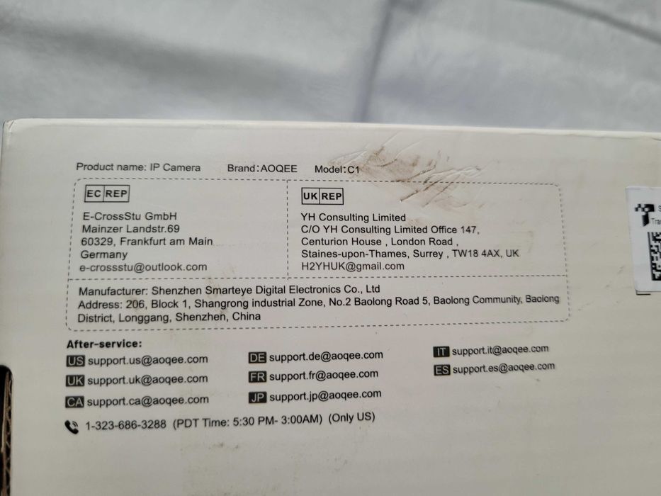 2x kamera zestaw kamer na zewnatrz i wewnatrz 2k