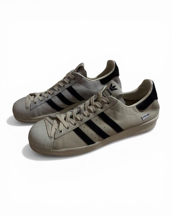 Size 11.5 - Song for the Mute x adidas Superstar 82 Cream White
