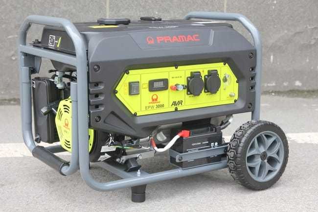 Aluguer Gerador a gasolina 3000 monofasico PRAMAC EPW 3000 - Porto