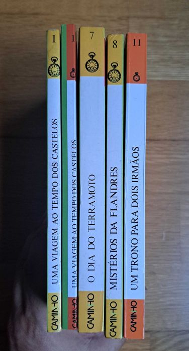 4 Livros Coleção Viagens no Tempo