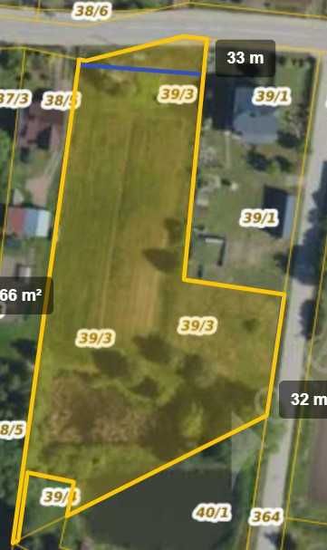 Działka budowlana Gniła – gm. Dobrzyniewo Duże|media|2 drogi asfaltowe