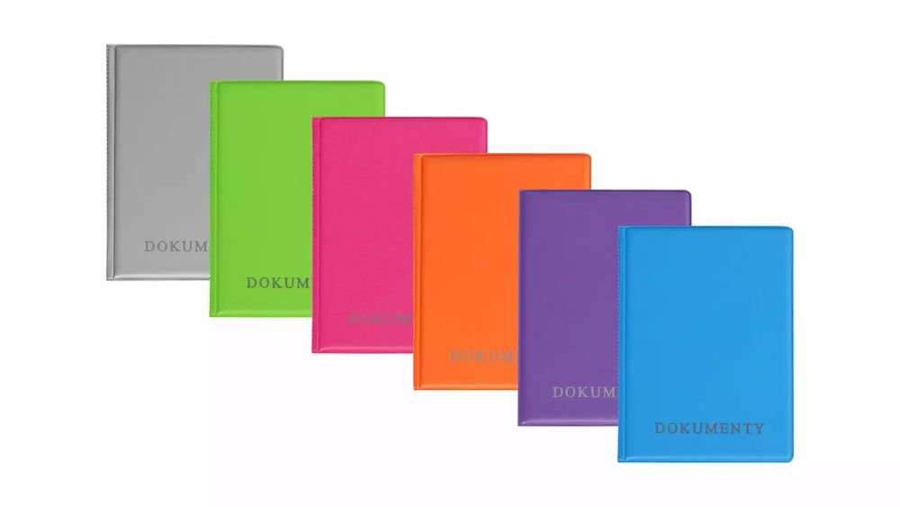 Okładka Na Dokum Dow Rejest New Color B-fol Op6s. Biurfol. Nowy Produkt