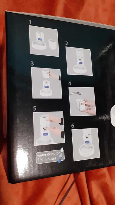 Dispensador bebedouro de água gatos