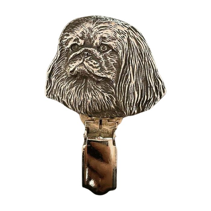 Pekińczyk clipring posrebrzany Art-Dog