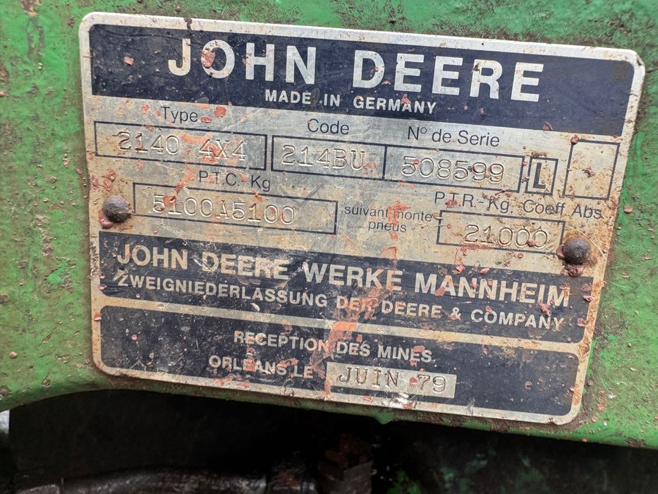 Ciągnik rolniczy John Deere