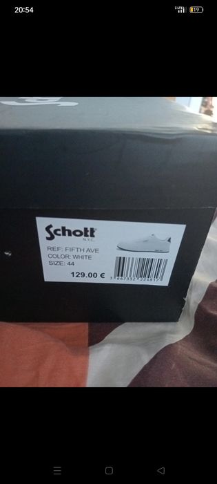 Sprzedam buty białe Schott N.Y.C