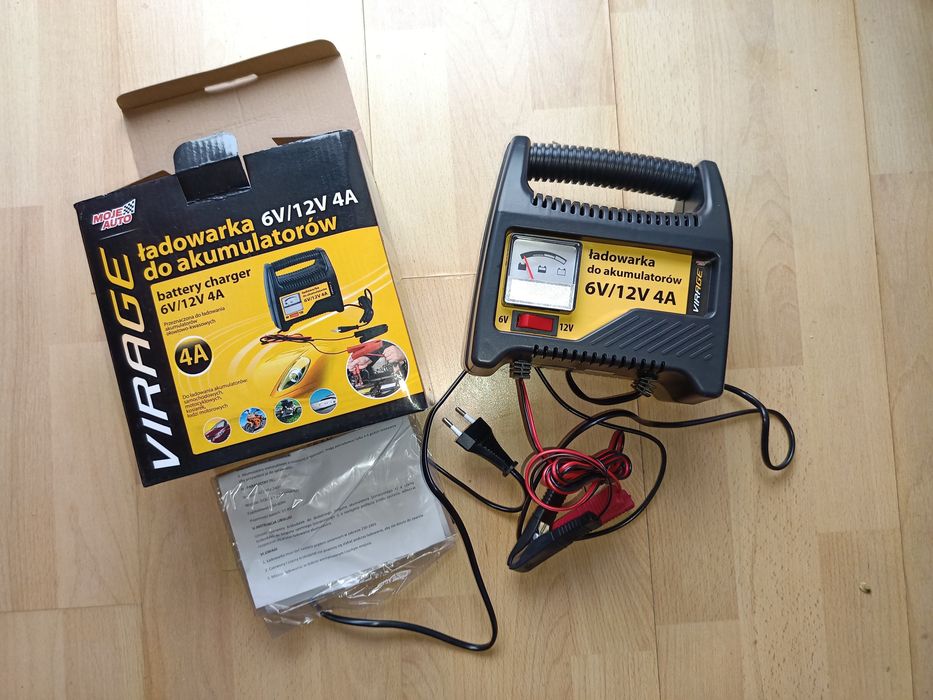 Ładowarka akumulatora Moje Auto Virage 6v/12v 4A prostownik