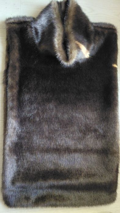 Манішка  коричнева довговорсова еко-норка