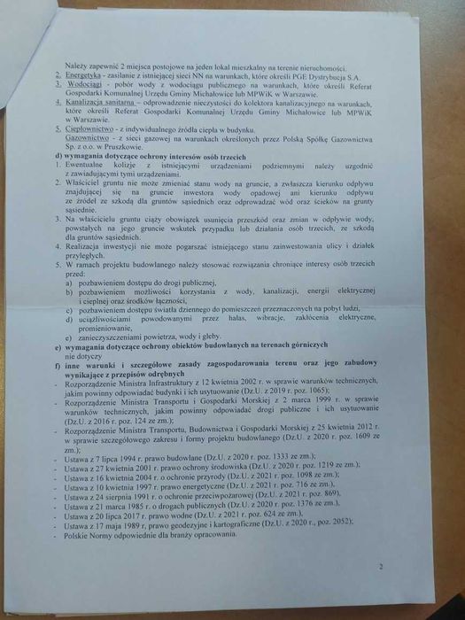 Sprzedam b ladną działkę 3300m2 z mozliwością postawienia 2 domów .