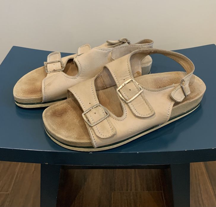 Sandały w stylu Birkenstock rozmiar 43