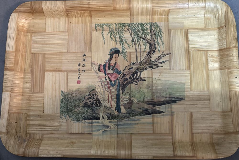 Conjunto 2 tabuleiros chineses (bambu)