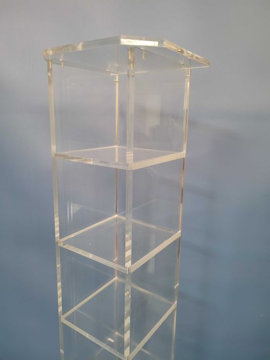 półka szafka słupek PLEKSI PRZEZROCZYSTY pleksiglas 15x15 x 113