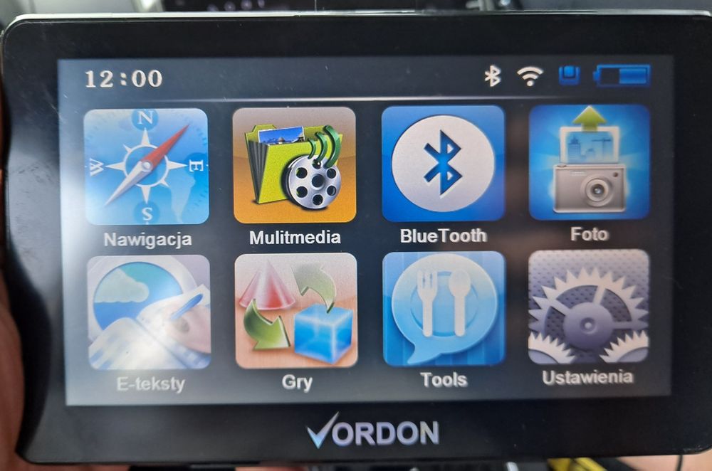 Nawigacja samochodowa Vordon