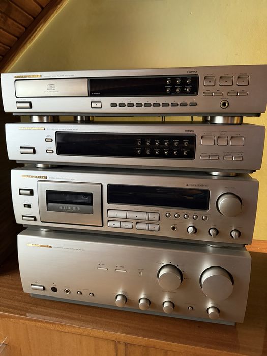Marantz zestaw: wzmacniacz/tuner/cd/kaseta - klasyk