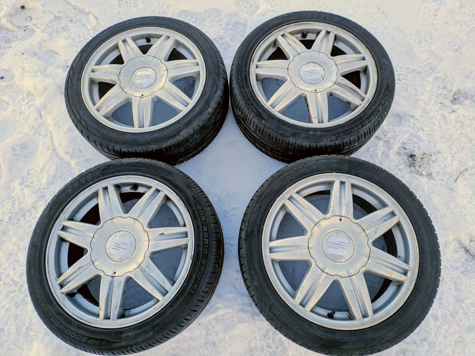 Felgi aluminiowe 16 seat Leon 5x100 6,5 J ET 43  WYSYŁKA alufelgi