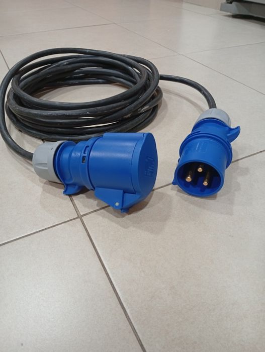 Extensão Monofásica industrial 32A 8m usada