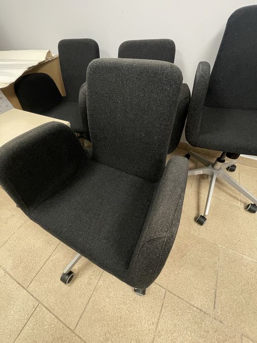 Fotele konferencyjne biurowe 6sztuk