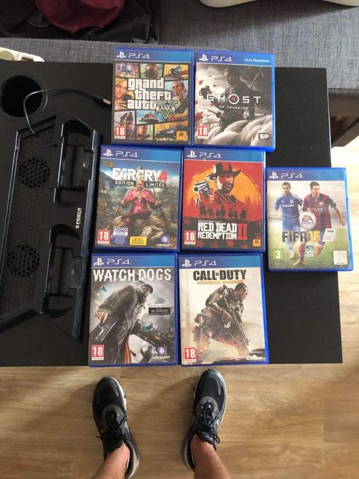 PS4 Pro 4K/1TB + 2 Controllers + Charging/Cooling Station + Gaming Monitor (Optional)64354216548099121