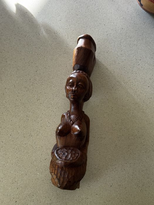 Estatueta de áfrica