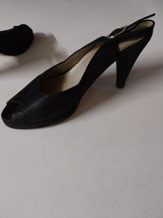 Sandálias  de senhora  pretas