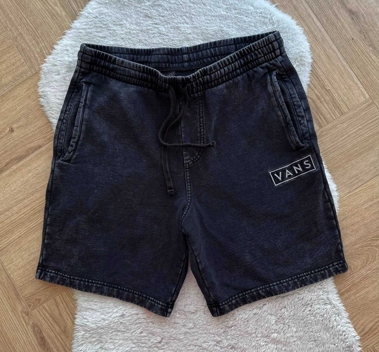 Vans szorty spodenki S dresowe ala jeans czarne